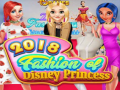 Jeu Mode des Princesses Disney 2018 en ligne