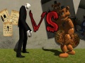 Jeu Slenderman contre Freddy Fazbear en ligne