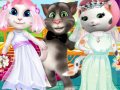 Jeu Concours de mariée des chatons blancs en ligne