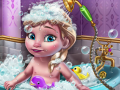 Jeu Amusement de Baby Shower de la Reine des Neiges en ligne