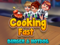 Jeu Cuisine rapide : Hamburger et Hot-dog en ligne