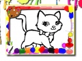 Jeu Coloriage de Chats Doux en ligne