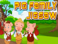 Jeu Puzzle de la Famille Cochon en ligne