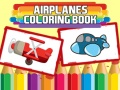 Jeu Livre de coloriage Avions en ligne