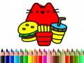 Jeu Retour à l'école : Coloriage de jolis chats en ligne