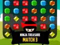 Jeu Ninja Trésor Match 3 en ligne