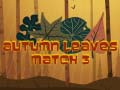 Jeu Feuilles d'Automne Match 3 en ligne