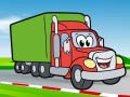 Jeu Coloriage des Camions Heureux en ligne