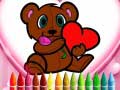 Jeu Coloriage des Animaux de la Saint-Valentin en ligne