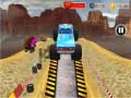 Jeu Monster Truck Cascade Tricky en ligne