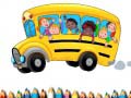 Jeu Livre de coloriage Autobus scolaire en ligne