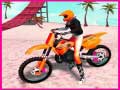 Jeu Stunt de moto-cross sur la plage en ligne