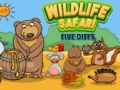 Jeu Safari Animalier: Cinq Différences en ligne