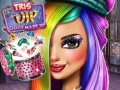 Jeu Tris VIP Maquillage de Poupée en ligne