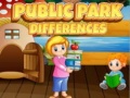 Jeu Différences dans le parc public en ligne