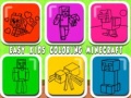 Jeu Coloriage facile pour enfants Minecraft en ligne