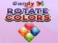 Jeu bonbons rotation couleurs en ligne