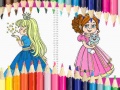 Jeu Livre de Coloriage de la Belle Princesse en ligne