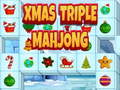 Jeu Mahjong Triple Noël en ligne