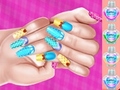 Jeu Nail Art DIY sur le thème de la princess Elsa en ligne