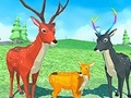 Jeu Simulateur de Cerf: Famille Animale en ligne