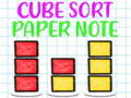 Jeu Cube Tri Note Papier en ligne