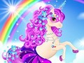 Jeu Habillez la Licorne en ligne