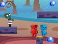 Jeu Fireboy Watergirl Dans le Monde des Zombies en ligne