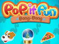 Jeu Pop it Amusement Bang-Bang en ligne