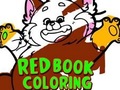 Jeu Livre de coloriage rouge en ligne