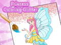 Jeu Princesse Colorier Paillettes en ligne