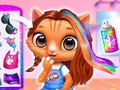 Jeu Salon de toilettage pour chats en ligne