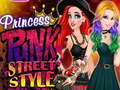 Jeu Concours de style de rue princesse punk en ligne