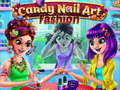 Jeu Salon de mode de nail art Candy en ligne