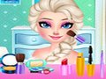 Jeu Elsa: Décoration de robe et Maquillage en ligne