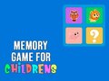 Jeu Jeu de mémoire pour enfants en ligne