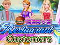 Jeu Servir les clients du restaurant en ligne