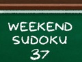 Jeu Sudoku Week-end 37 en ligne