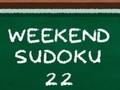 Jeu Sudoku Week-end 22 en ligne