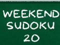 Jeu Sudoku Week-end 20 en ligne