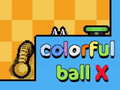 Jeu Boule Colorée X en ligne