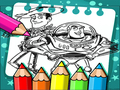 Jeu Livre de coloriage Toy Story en ligne