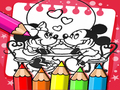 Jeu Livre de coloriage Mickey Mouse en ligne