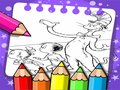 Jeu Livre de coloriage Le Chat Chapeauté en ligne