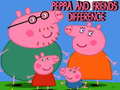 Jeu Peppa et ses Amis : Les Différences en ligne