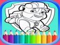 Jeu Livre de Coloriage Pat' Patrouille en ligne