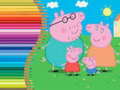 Jeu Livre de coloriage de Peppa Pig en ligne