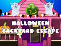 Jeu Évasion d'Halloween dans le jardin en ligne