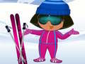 Jeu Dora: Habillage de Ski en ligne