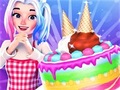 Jeu Poupée Mignonne Cuisine des Gâteaux en ligne